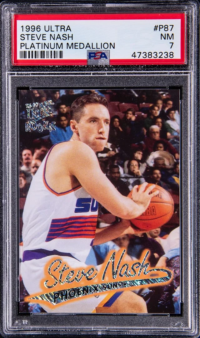 1996 Ultra Steve Nash Platinum Medallion #P87 card image