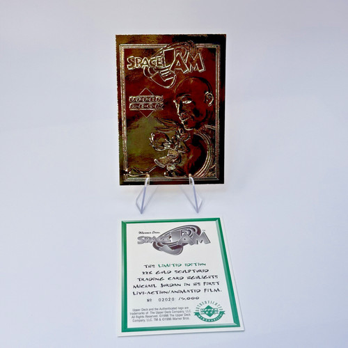 1996 Upper Deck Authenticated Space Jam Michael Jordan #NNO card image