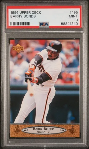 1996 Upper Deck Barry Bonds #195 card image