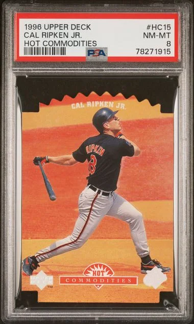 1996 Upper Deck Cal Ripken Jr. Hot Commodities #HC15 card image
