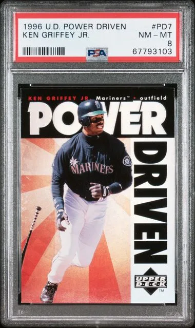 1996 Upper Deck Ken Griffey Jr. Power Driven #PD7 card image