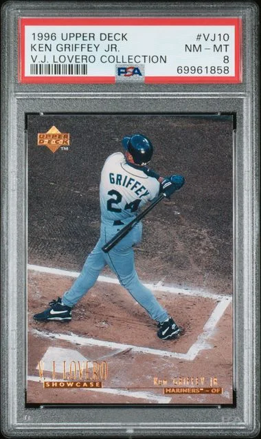 1996 Upper Deck Ken Griffey Jr. V.J. Lovero Collection #VJ-10 card image