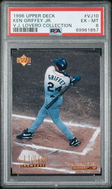 1996 Upper Deck Ken Griffey Jr. V.J. Lovero Collection #VJ10 card image