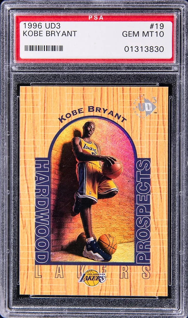1996 Upper Deck Kobe Bryant UD3 #19 card image