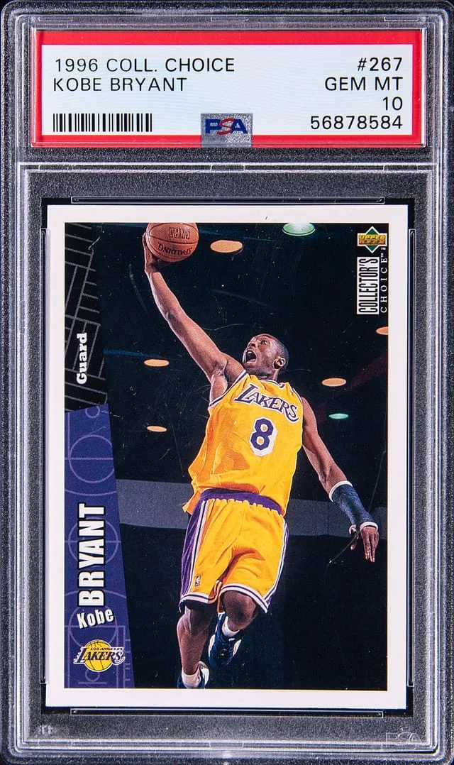 1996 Upper Deck Kobe Bryant Collectors Choice #267 card image