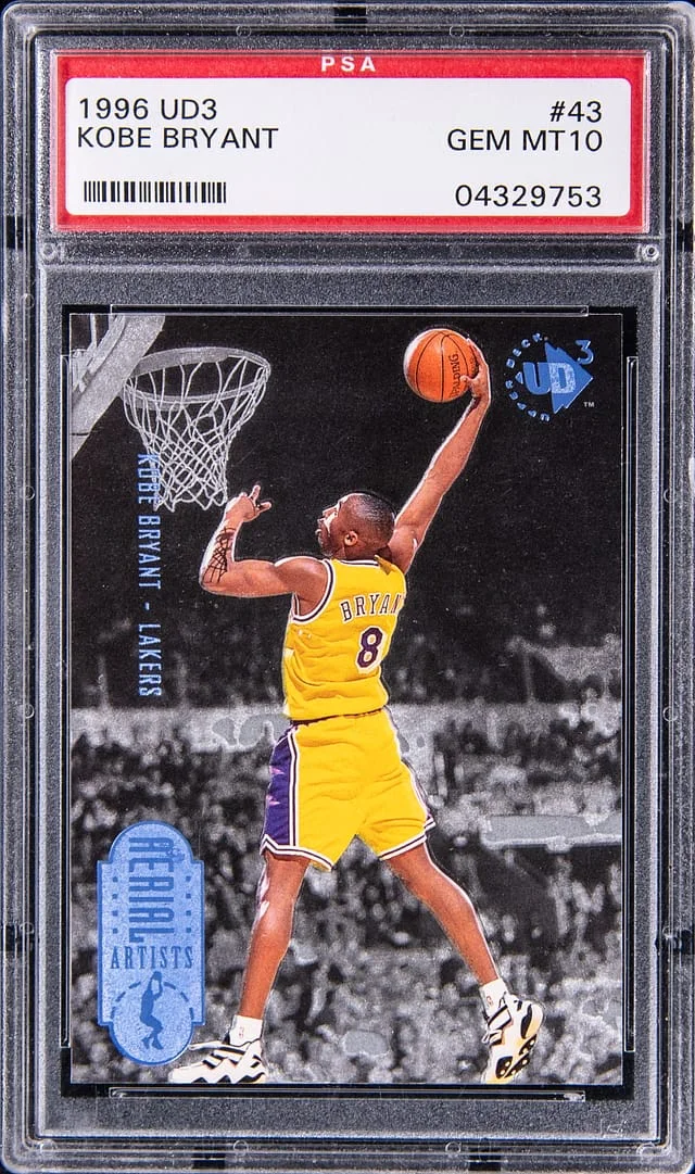 1996 Upper Deck Kobe Bryant UD3 #43 card image