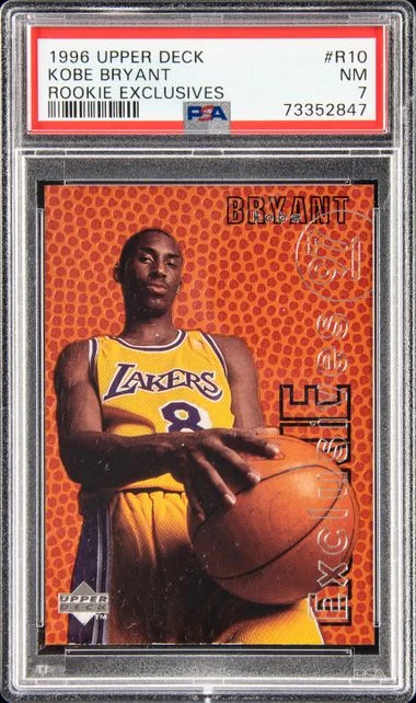 1996 Upper Deck Kobe Bryant Exclusives #R10 card image