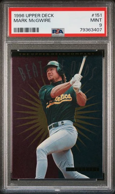 1996 Upper Deck Mark Mcgwire #151 card image