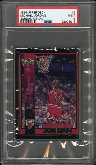 1996 Upper Deck Michael Jordan Jordan Metal #1 card image