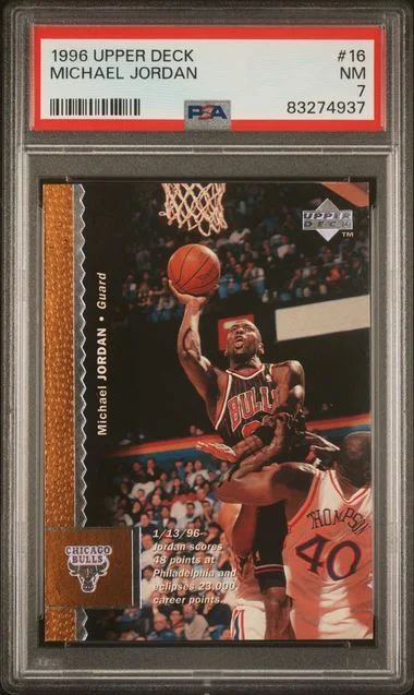 1996 Upper Deck Michael Jordan #16 card image