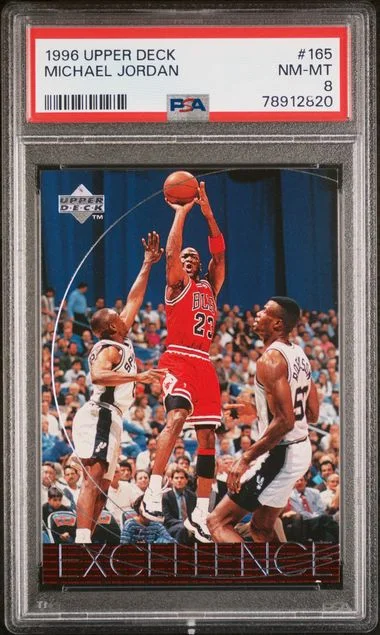 1996 Upper Deck Michael Jordan #165 card image