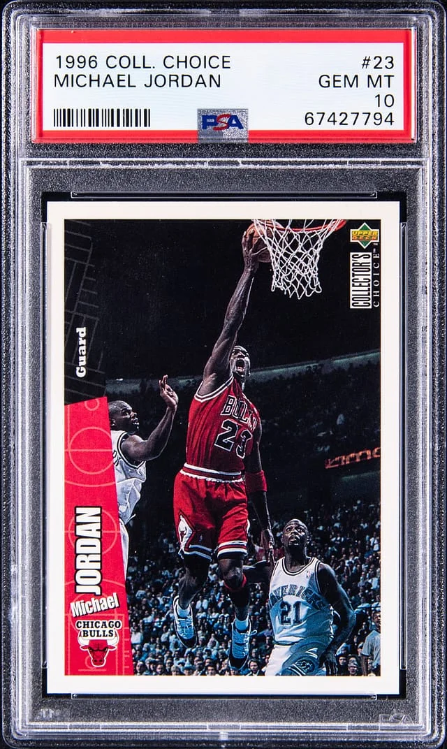 1996 Upper Deck Michael Jordan Collectors Choice #23 card image