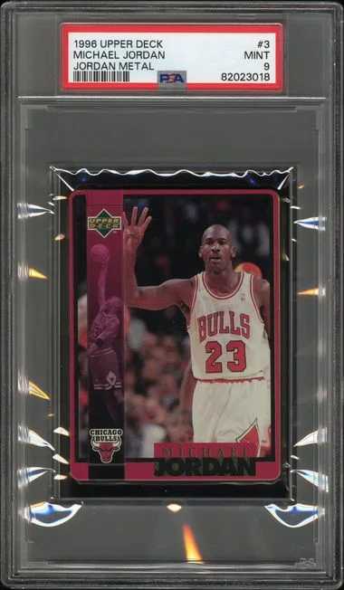 1996 Upper Deck Michael Jordan Jordan Metal #3 card image