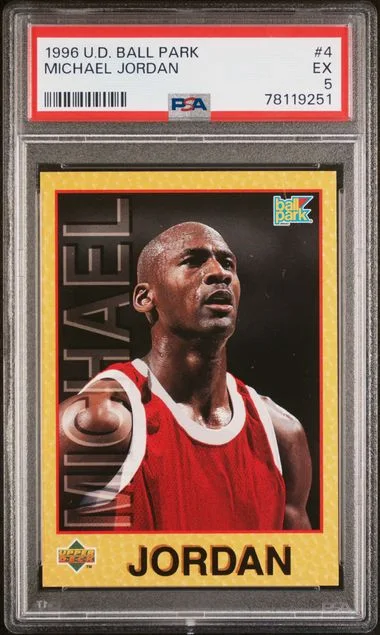 1996 Upper Deck Michael Jordan Jordan Metal #4 card image