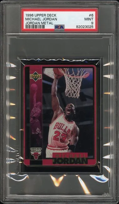 1996 Upper Deck Michael Jordan Jordan Metal #6 card image