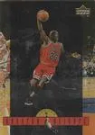 1996 Upper Deck Michael Jordan Greater Heights 3x5 Michael Jordan #GH5 card image