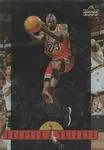 1996 Upper Deck Michael Jordan Greater Heights 3x5 Michael Jordan #GH8 card image