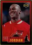 1996 Upper Deck Michael Jordan Metal (5 Cards) Michael Jordan #1 card image