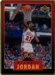1996 Upper Deck Michael Jordan Metal (5 Cards) Michael Jordan #3 card image