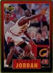 1996 Upper Deck Michael Jordan Metal (5 Cards) Michael Jordan #4 card image