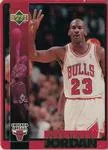 1996 Upper Deck Michael Jordan Metal Michael Jordan #3 card image