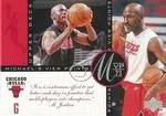 1996 Upper Deck Michael Jordan Michael's Viewpoints 3x5 Michael Jordan #VP1 card image