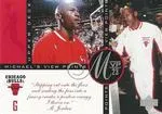 1996 Upper Deck Michael Jordan Michael's Viewpoints 3x5 Michael Jordan #VP2 card image