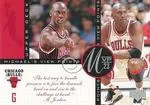 1996 Upper Deck Michael Jordan Michael's Viewpoints 3x5 Michael Jordan #VP4 card image
