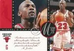 1996 Upper Deck Michael Jordan Michael's Viewpoints 3x5 Michael Jordan #VP5 card image