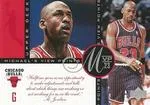 1996 Upper Deck Michael Jordan Michael's Viewpoints 3x5 Michael Jordan #VP6 card image