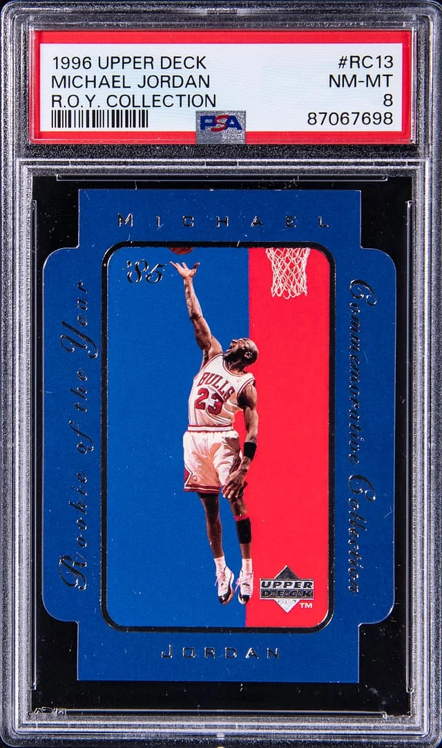 1996 Upper Deck Michael Jordan of the Year Collection #RC13 card image
