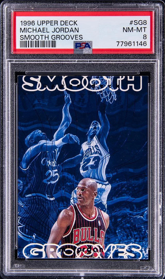 1996 Upper Deck Michael Jordan Smooth Grooves #SG8 card image