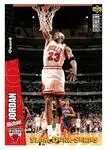 1996 Upper Deck Slam Dunk Series Michael Jordan #4 card image