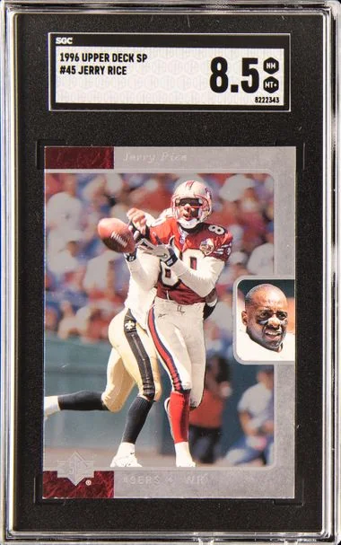1996 Upper Deck SP Jerry Rice #45 card image