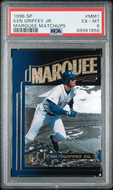 1996 Upper Deck SP Ken Griffey Jr. Marquee Matchups #MM1 card image
