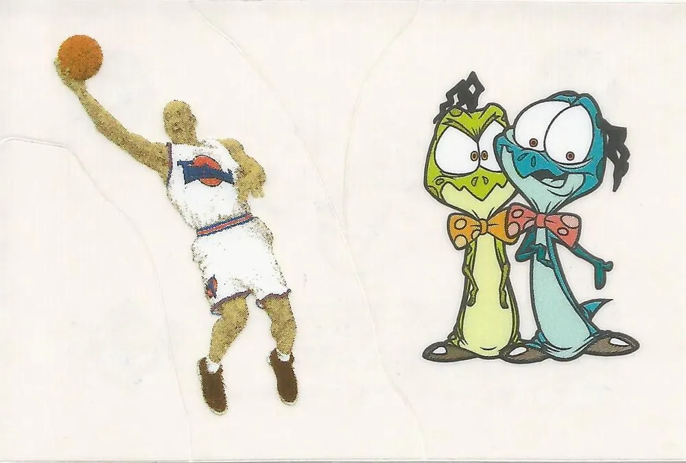 1996 Upper Deck Space Jam Stickers Michael Jordan #124 card image