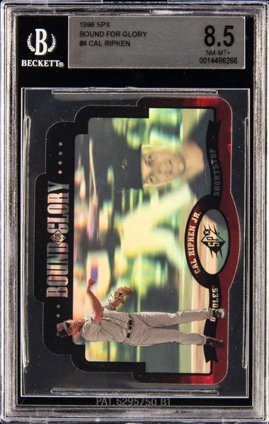 1996 Upper Deck SPx Cal Ripken Bound For Glory #4 card image