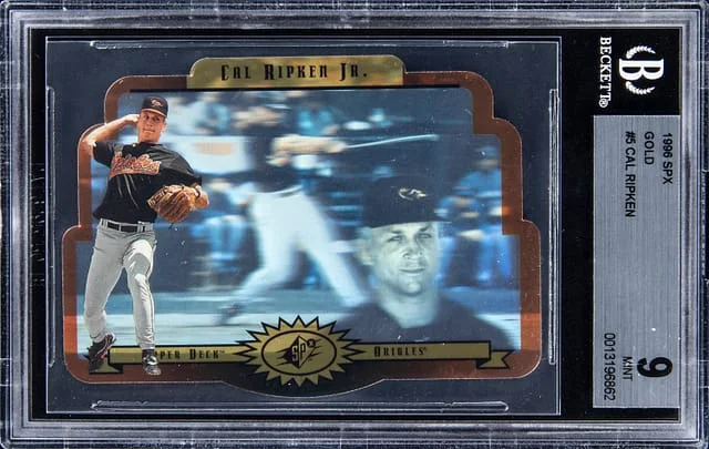 1996 Upper Deck SPx Cal Ripken Jr. Gold #5 card image
