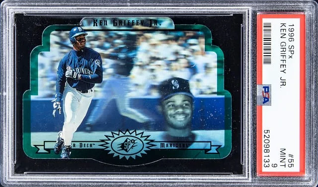 1996 Upper Deck SPx Ken Griffey Jr. #55 card image