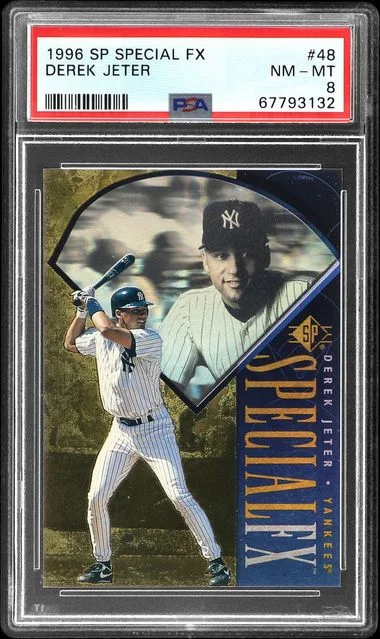 1996 Upper SP Special F/X Derek Jeter #48 card image