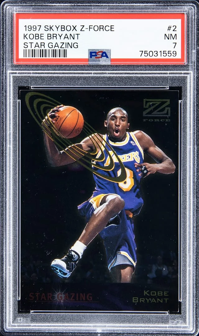 1997-89 SkyBox Z-Force Kobe Bryant Star Gazing #2SG card image