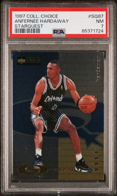 1997-98 Collector's Choice Anfernee Hardaway Starquest #SQ87 card image