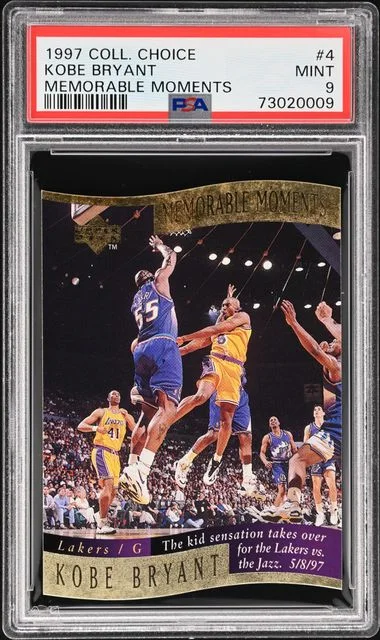 1997-98 Collector's Choice Kobe Bryant Memorable Moments #4 card image