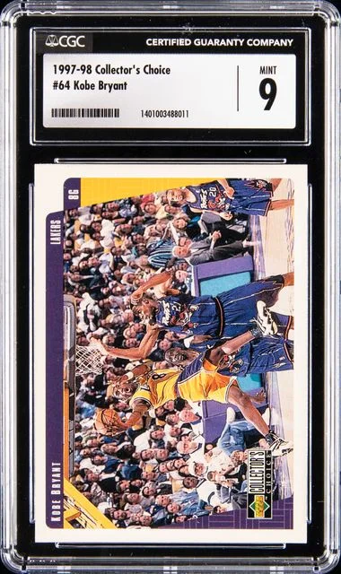 1997-98 Collector's Choice Kobe Bryant #64 card image