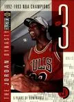 1997-98 Collector's Choice Michael Jordan The Jordan Dynasty #JD3 card image