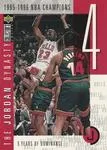 1997-98 Collector's Choice Michael Jordan The Jordan Dynasty #JD4 card image