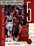 1997-98 Collector's Choice Michael Jordan The Jordan Dynasty #JD5 card image