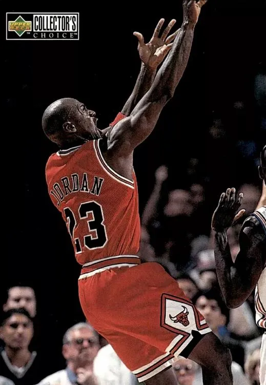 1997-98 Collector's Choice Michael Jordan Michael's Magic 3x5 #MM7 card image