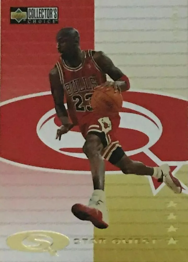 1997-98 Collector's Choice Michael Jordan StarQuest #SQ171 card image