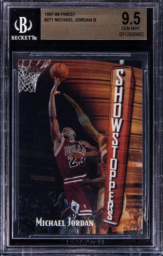 1997-98 Finest Michael Jordan B #271 card image